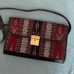 Vintage Aztec Print Purse